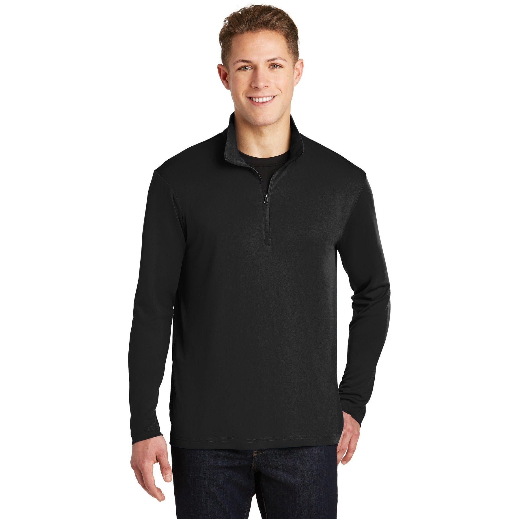 Sport-Tek-Sport-Tek® PosiCharge® Competitor™ 1/4-Zip Pullover. ST357-MedTech-2